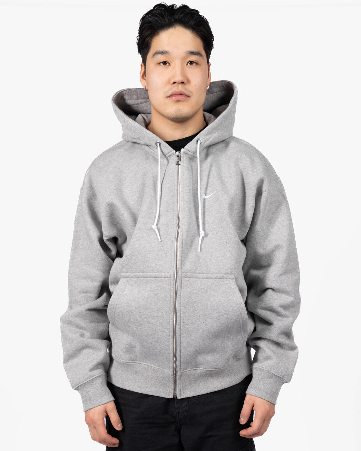 Nike SOLO SWOOSH Full Zip HOODIE DR0403 063 AFEW STORE